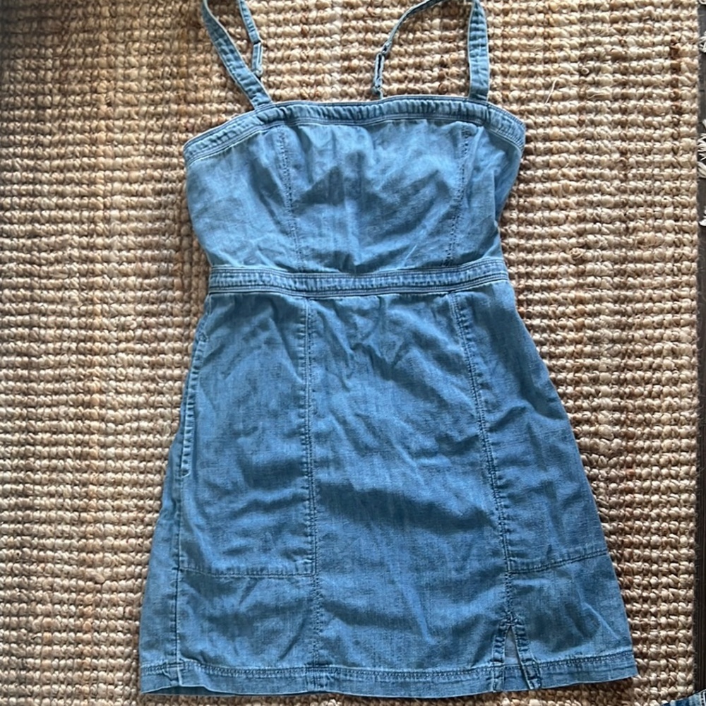 Abercrombie and Fitch Denim Blue Women's Dress